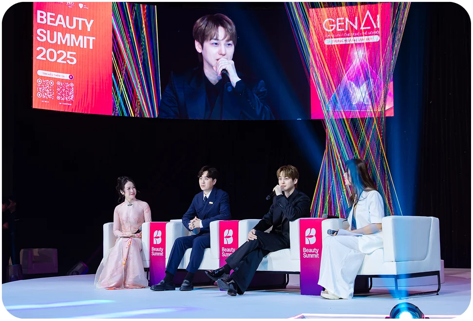 Sân khấu Beauty Summit